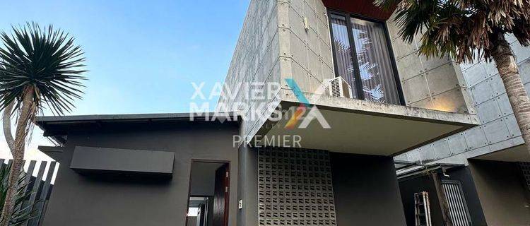 Villa Industrial Private Pool Di Kota Wisata Batu Harga Murah 1