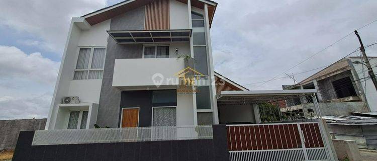 Terlaris Rumah 2 Lantai Design Modern Minimalis Dekat Tvri Jogja 1