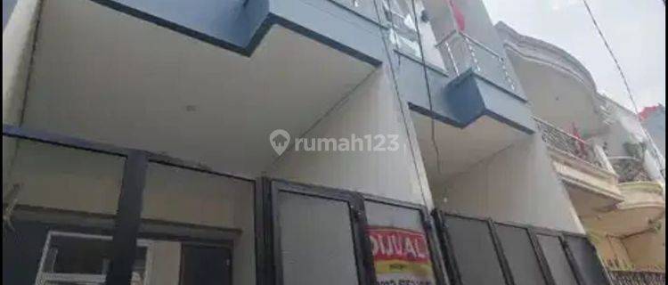 Rumah Baru 3 Lt 3,5 X 11,5 M2 Shm  Hadap Selatan Ada 3 Kt 3 Km Di Tanjung Duren Dekat Cp Mall, Universitas Ternama Nego Yuk Sampai Deal!!  1