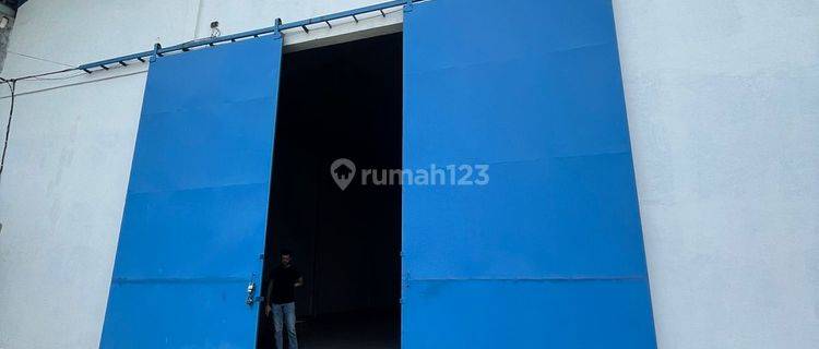 Gudang 1 lt luas 1.100 m2 di Rawa Bokor Acess container 40 feet siap huni!! 1