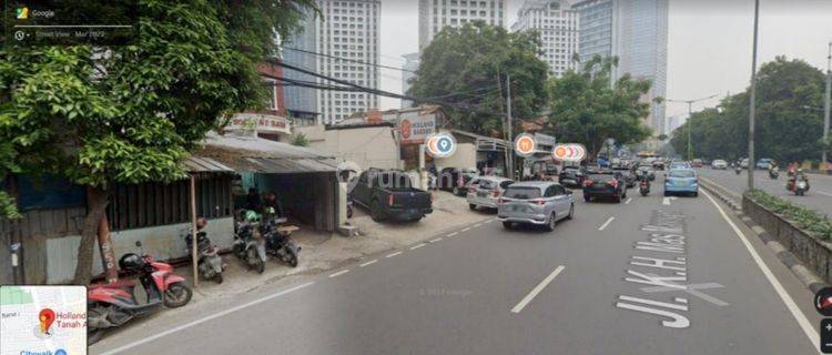 Tanah di jl KH Mas Mansyur luas 422 m2 1