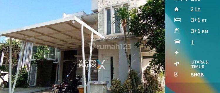 Lu3550 Rumah Terawat Siap Huni di Ijen Nirwana Klojen Malang 1