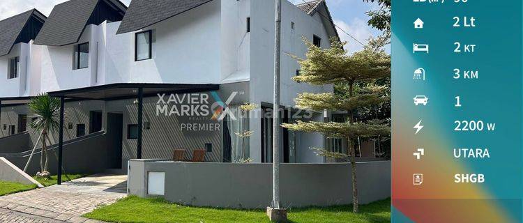 Lu3763 Rumah Modern di Private Cluster Araya Malang Dekat Binus 1