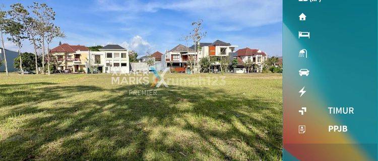 Lu2998 Dijual Tanah Kavling Luas di Jalan Utama Golf Araya Malang 1