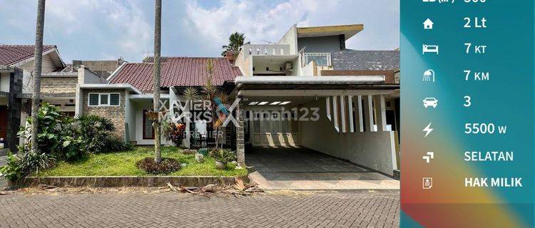 Lu3442 Rumah Furnish Ada Kolam Renang di Lembah Dieng Malang 1