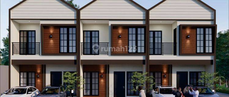 Rumah Baru 2 Lantai One Gate di Cipayung Jakarta Timur 1