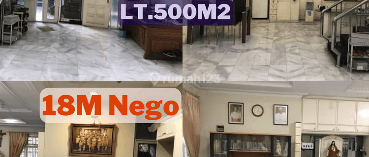 Lokasi Strategis Dijual Rumah + Ruko di Hasyim Ashari, Lt.500m2 1