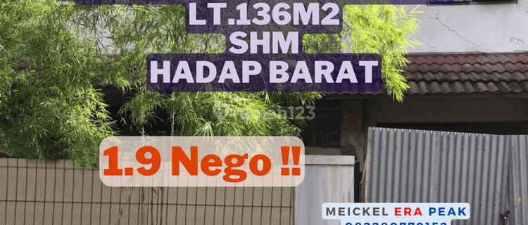 Lokasi Startegis!! DIJUAL Kavling di petojo, Lt.136m2, SHM 1