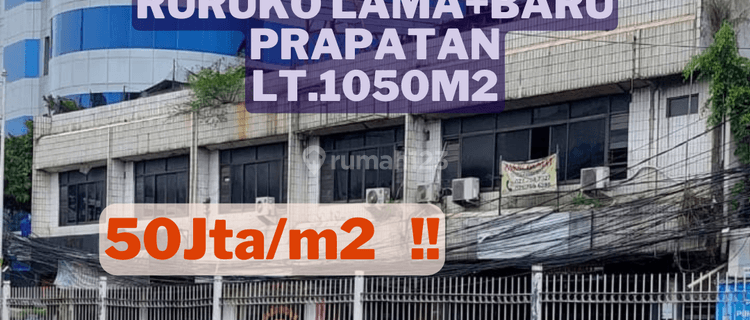 Dijual Ruko Lama+baru di Jaksel, 1050M2, Lokasi Startegis 1