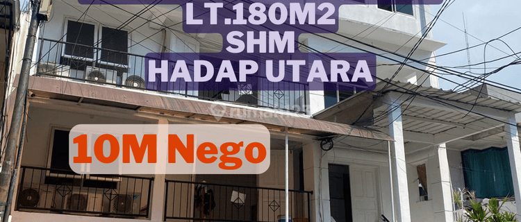 Lokasi Strategis Dijual Rumah Kost Tj.duren, Lt.180m2, Shm, Hadap Utara 1