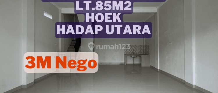 Lokasi Strategis Dijual Ruko Poris Indah, Lt.85m2, Hoek 1