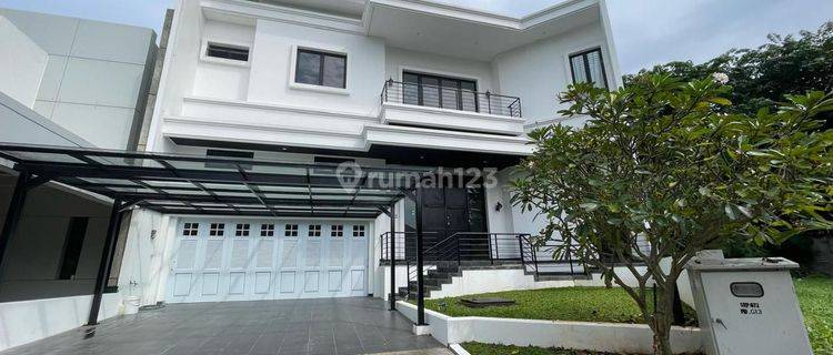 Rumah Mewah Siap Huni 2lt Lokasi Bagus Depan Taman Di Alam Sutera 1