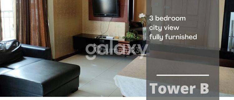 Waterplace Tower B Type 3 Bedroom Pakuwon Indah Full Furnished 1