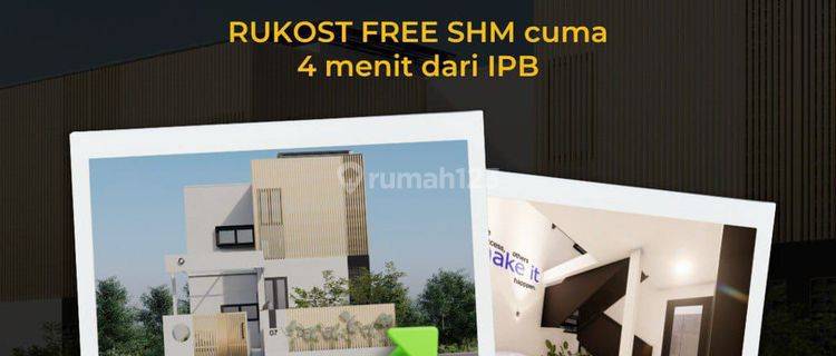 Rumah Kos Dijual Dekat IPB Kampus Dramaga 3 Lantai 1