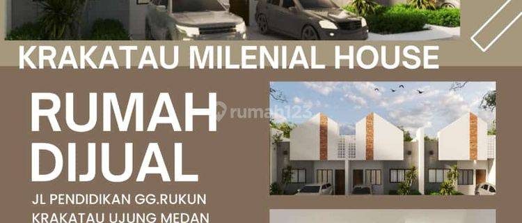 Hunian Terbaru KRAKATAU MILENIAL HOUSE Jalan pendidikan Medan 1