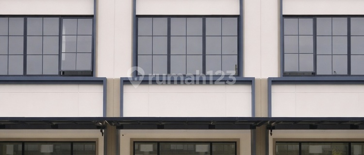 New 2.5-Story Ruko for Rent, Minimum 2 Years Lease, Air Conditioning Installed in Hudson 1
