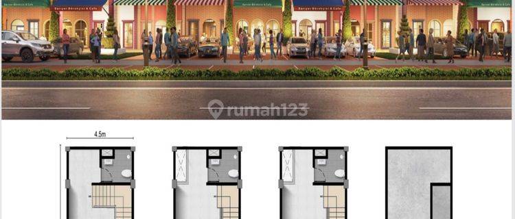 Termurah Rukan Marina Bay Pik2 4.5x20 [4 Lantai] 1
