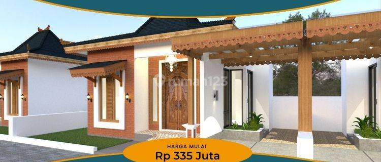 Rumah Joglo Modern Lingkungan Asri Yogyakarta 1