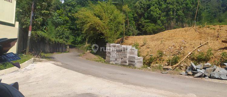 Tanah dekat pusat meditasi bukit pelangi gunung geulis 1