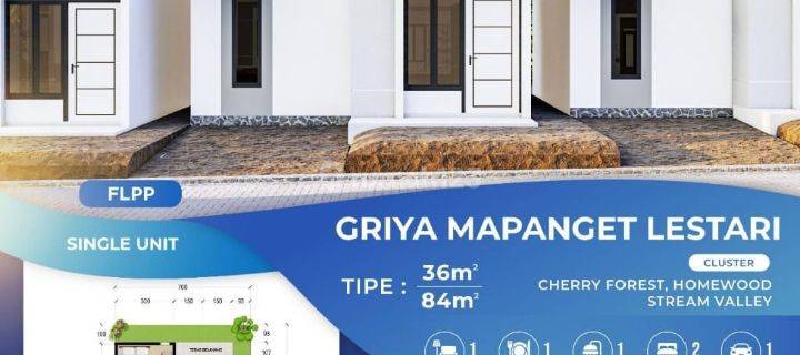 Griya Mapanget Lestari, Tipe 36 Rumah Subsidi di Kota Manado  1