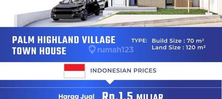 Bml Palm Highland Village View Laut Promo Diskon Dp 50  1