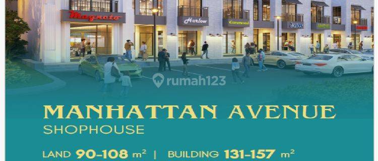 Manhattan Avenue Ruko Terbaru di Ringroad 1 Citraland Manado 1