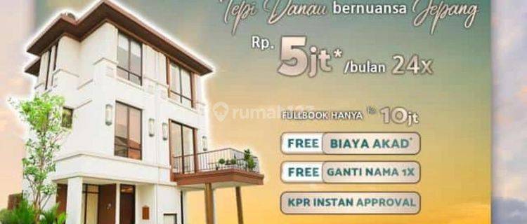 Rumah 3 lantai di lavon siap huni booking 20.000.000 1