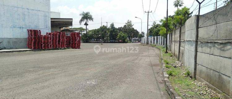 Dijual Gudang di Mainroad Soekarno Hatta Gedebage Bandung. Luas Tanah 13.555 M2, Shgb 1