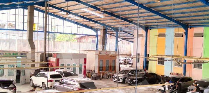 Dijual Bangunan Gudang Workshop Showroom Kebon Jeruk 1