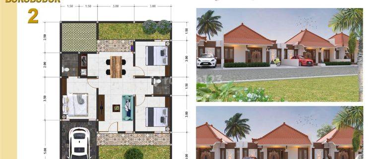 Jual Rumah Magelang Murah Dekat Candi Borobudur 1