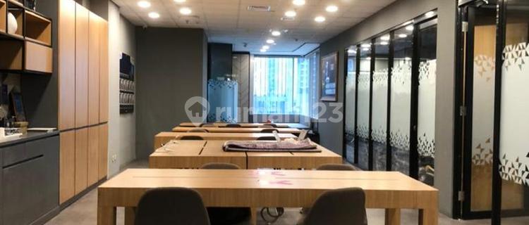 Office Space Menara Sudirman Jakarta Selatan Luas 300m2 Furnished 1