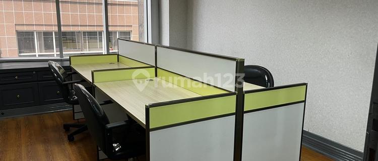 Office Space Menara Sudirman Jakarta Selatan Luas 218m2 Furnished 1