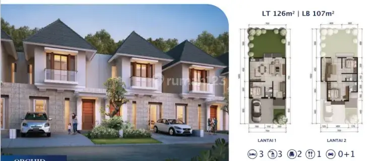 Rumah di Citraland Tallasa City Cluster Silver Sand 1