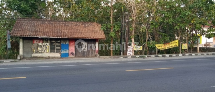 Tanah di Jalan Raya Tuntang salatiga.cocok buat gudang.akses jln tronton  1