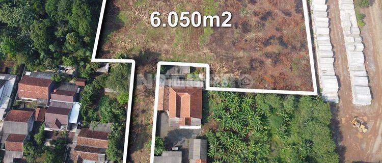 Tanah Komersial di Jl Legok Cisauk Tangerang 6.050 m² 1