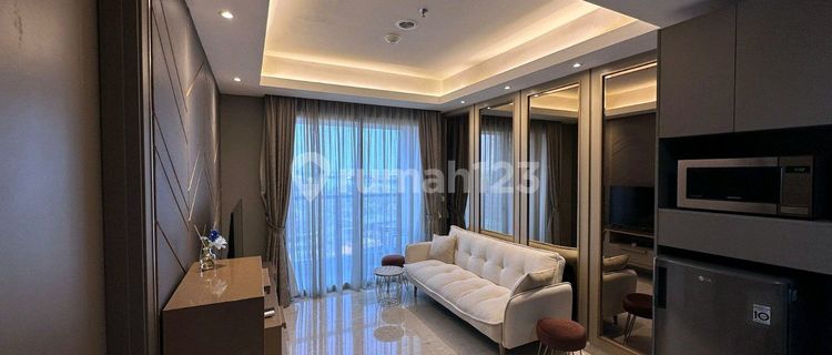 Gold Coast Apartment Pantai Indah Kapuk* North Jakarta Type 1br Area 51m2 Bedroom1 Bathroom1 Fully Furnished Good Interior View of Garden, Pool and Mangrove 1