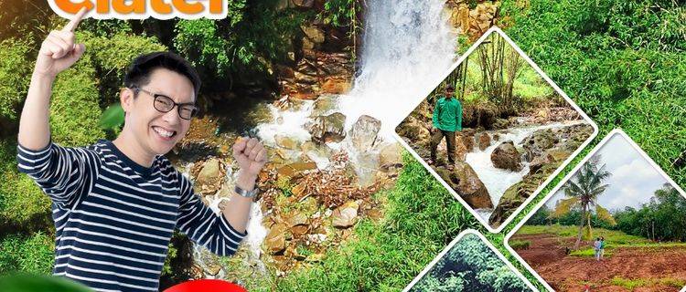 Tanah di Ciater Subang View Air Terjun dan Pegunungan 100 m² 1