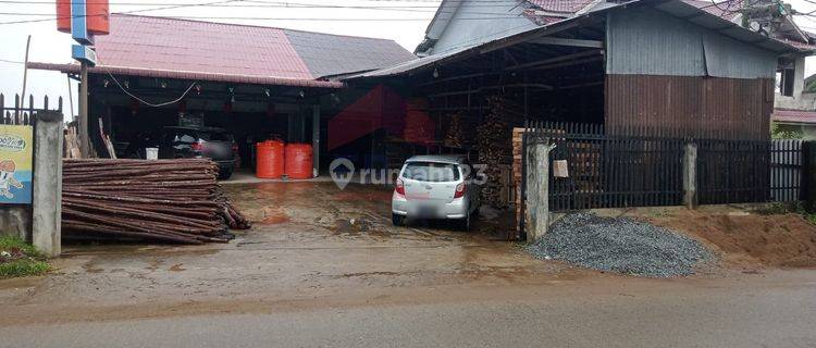 Rumah + Gudang di Jalan Pramuka Sungai Rengas Kubu Raya  1