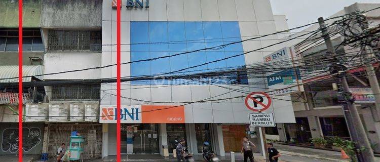 Ruko Cideng dijual harga murah dibawah NJOP Pinggir Jalan Gambir 1