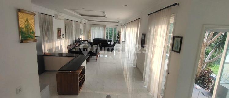 Rumah Bagus Furnished Bukit Sentul, Bogor dengan view ke Gn Pancar  1