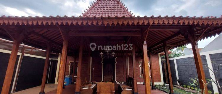 RUMAH JOGLO MEGAH DI PALAGAN SLEMAN DEKAT HYATT 1