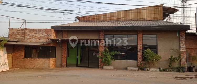 Disewakan Rumah Ex Resto Luas Tanah 120m Di Pinggir Jalan Raya marunda, setia mulya tarumajaya kabupaten bekasi 1