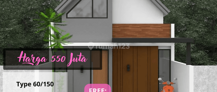 Dijual Rumah Baru Type 60 SHM Modern Desain di Kudus 1