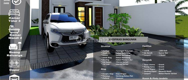 Jual Rumah New Modern Type 50 Lokasi Strategis Kota Kudus  1