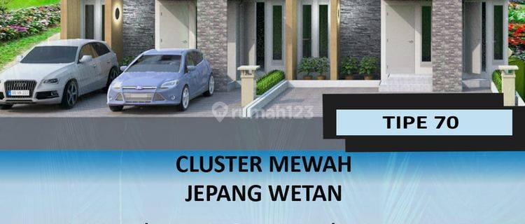 Jual Rumah Baru Lokasi Cluster Mewah Jepang Wetan Dekat Dengan Perkantoran  1