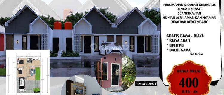 Rumah Scandinavian Modern Minimalis Lokasi Komplek Perumahan Kudus Jateng 1