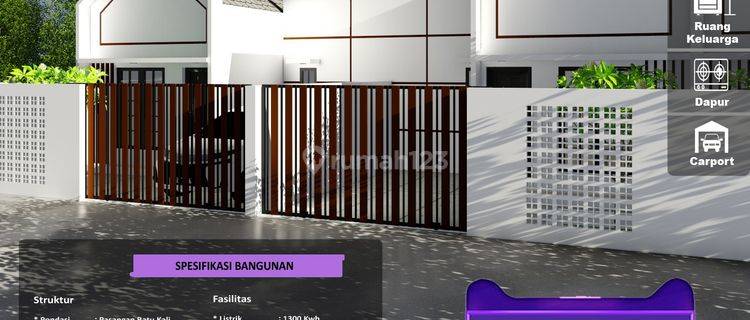 Dijual Rumah Pesan Bangun Lokasi Strategis SHM Desain Scandinavian Kudus Jawa Tengah 1