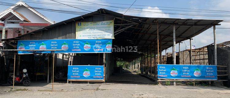 ⁠TANAH MURAH LUAS SAMPING JALAN RAYA DEKAT RINGROAD 1