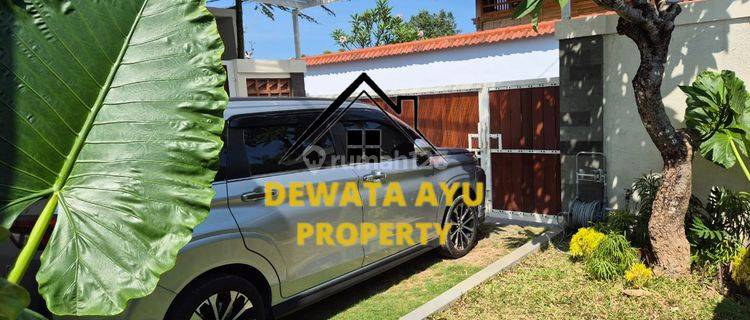 MINIMUM 2 YEARS RENTAL VILLA 3 ROOMS 200M2 LAND IN SANUR 1