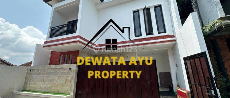 Villa 4 Kamar Furnished One Gate System View Sawah Di Kerobokan 1